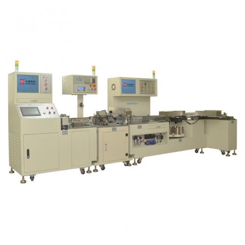 Safety capacitor five-in-one combination machine